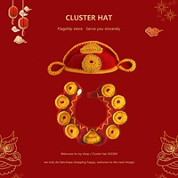 Новогодний костюм красный (благополучное богатство)