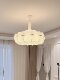 Italian Casa Silk Japanese Retro Pendant Light Living Room Lamp Bedroom Dining Room French Designer Wabi-Sabi Style Lighting Fixtures