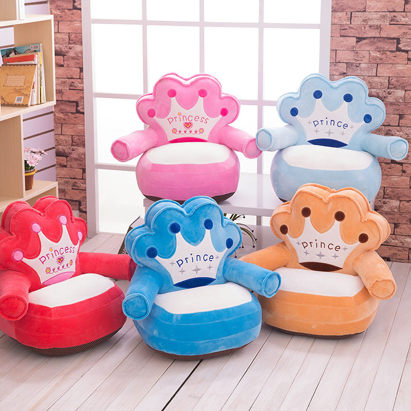 Cartoon Children Small Sofa Story Cute Little Monkey Baby Sofa Seat Comfort Soft Toy Plush Backrest
