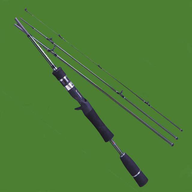 KINGDON King Lua Traveler 1 98m 4 Section ML Adjustable Portable Lua Pole Gift Rod Bucket Special