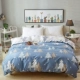 Chăn bông đơn mảnh bông sinh viên ký túc xá đơn 150x200 mét đôi 3 mảnh đặt chăn mùa hè in gió - Quilt Covers chăn lông vũ everon