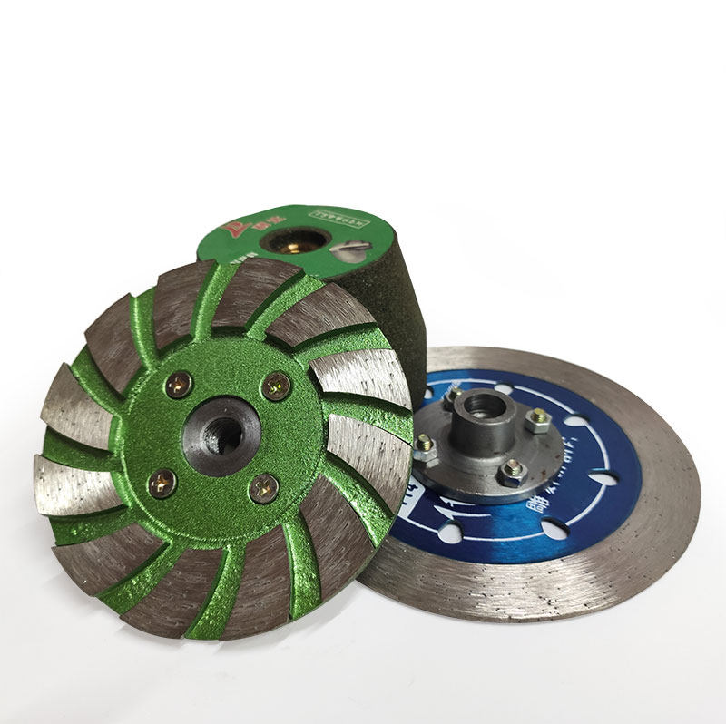 Точильное кольцо 石材加工套件打磨片切割锯片金刚石磨头砂轮磨削铲平角磨机切割片
