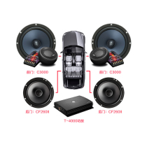 Huiwei T4000 C3000 CF260II Car Audio Front and Rear Door 6 5 Inch Set Horn Car Speaker