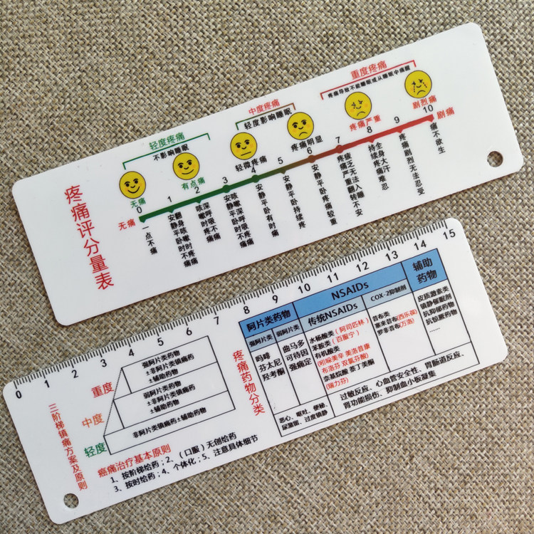 🌟 Revealing the medical handy gadget! in stock pain assessment ruler ...