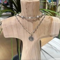 MSLAN (same style in shopping malls) 2024 spring new casual matching retro pendant necklace MGAP311-369