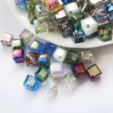 Стеклянные бусины, серьги ручной работы, аксессуары, 8мм