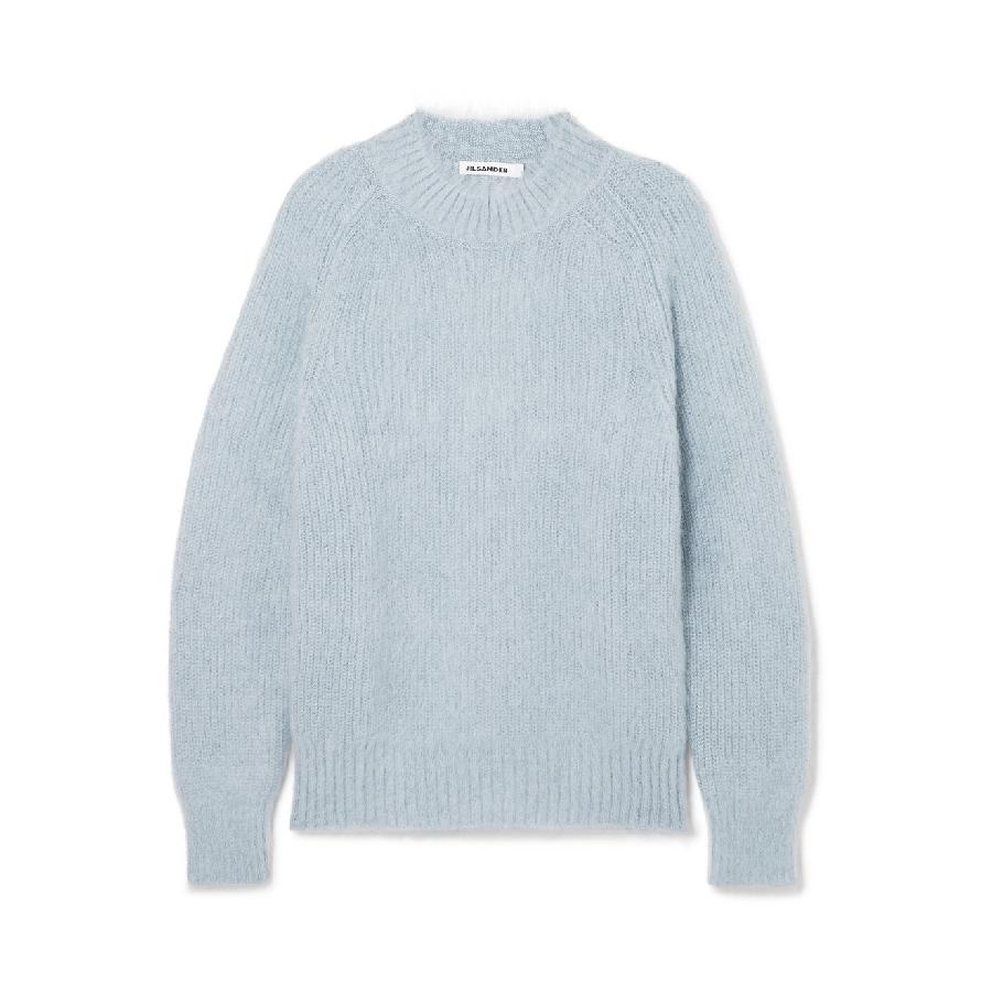 Mua sắm giảm giá Jil Sander Gil Sanda Mohair Silk Blend Sweater 2019 - Áo len thể thao / dòng may áo len gile nam