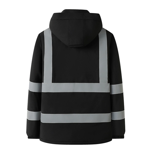 褚派 Ветрозащитная светоотражающая куртка, утепленный дорожный светоотражающий пуховик