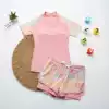 Children's swimsuit Medium large virgin girl two-piece boxers girl 10-15 years old student professional ins wind swimsuit