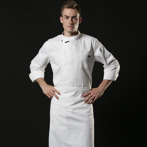 Шеф-повара Рабочая одежда мужская высококачественная длиннокачественные осенние и зимние гостиницы Западный кейтеринг Высококачественный шеф-повар