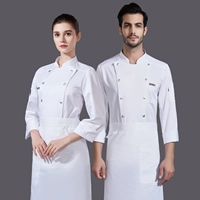 Эластичный белый водонепроницаемый лонгслив, фартук