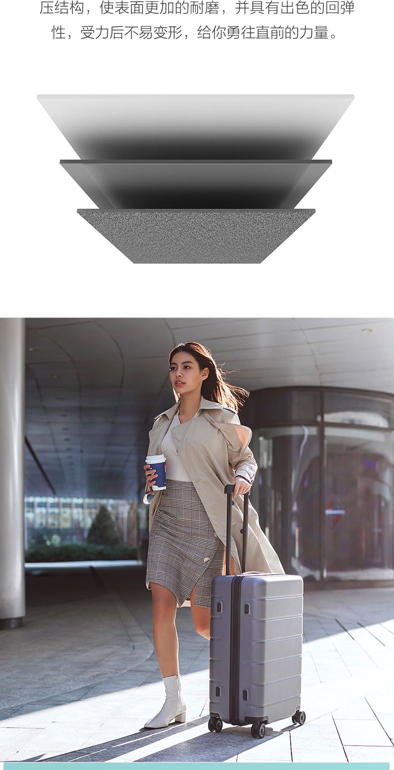 Millet vali du lịch hộp xe đẩy 20 inch 24 inch 26 inch 28 inch phổ quát bánh xe kinh doanh nội trú nam và nữ mật khẩu - Va li vali trẻ em