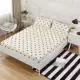 Mềm doanh nghiệp giường màu xanh lá cây bảo vệ bìa bedspread giường váy bộ một mảnh giường mat mỏng chống trượt nệm bìa của lanh - Trang bị Covers