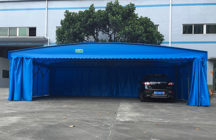 Tùy chỉnh ngoài trời kho đẩy kéo tán mái hiên di động lều carport có thể thu vào mái hiên thực phẩm - Lều / mái hiên / phụ kiện lều dây leo núi