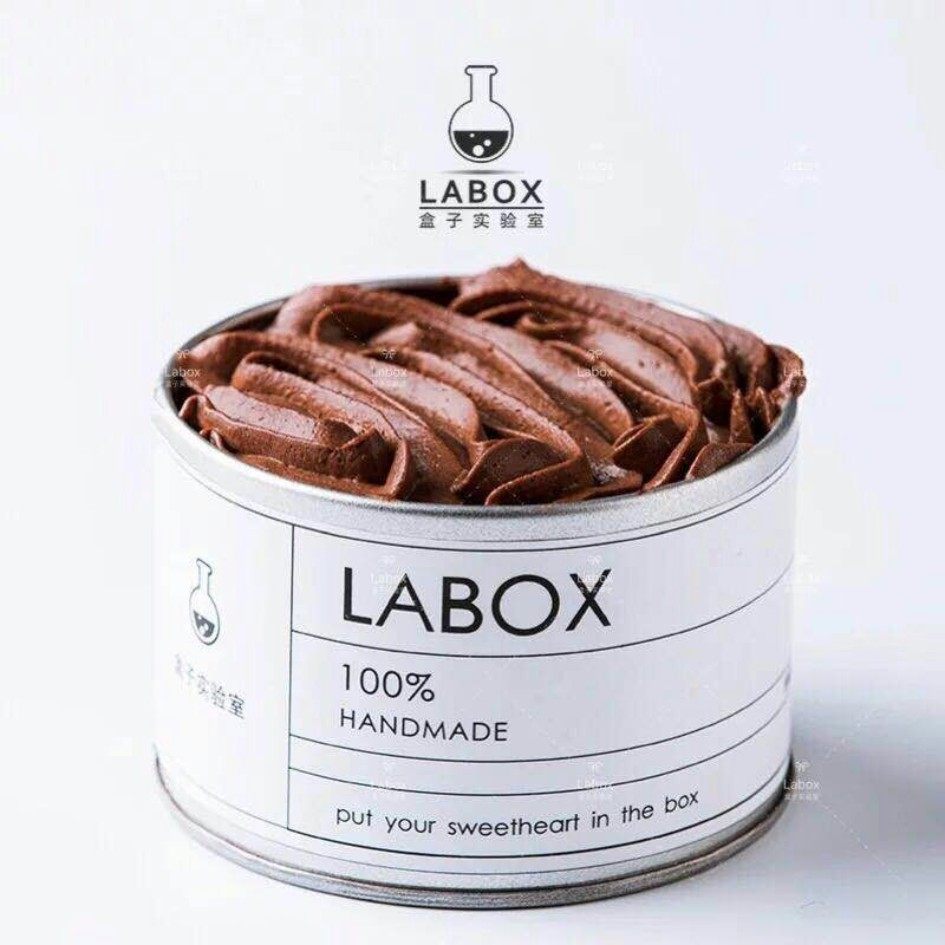 Cake baking self-adhesive stickers bronzing hot silver custom label stickers sealing strip cake tray QR code customization