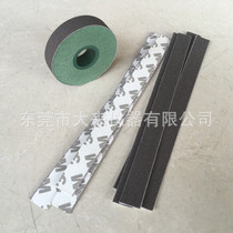  P180 Abrasive cloth strip for wear-resistant testing taber paint film abrasion instrument Gauze strip width 12 7mm length 165mm