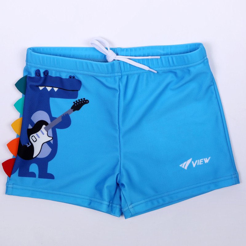 TABATA children's swimsuit boy's flat corner swimming trunks small and large Children Cute hot spring swimsuit Children Baby swimsuit