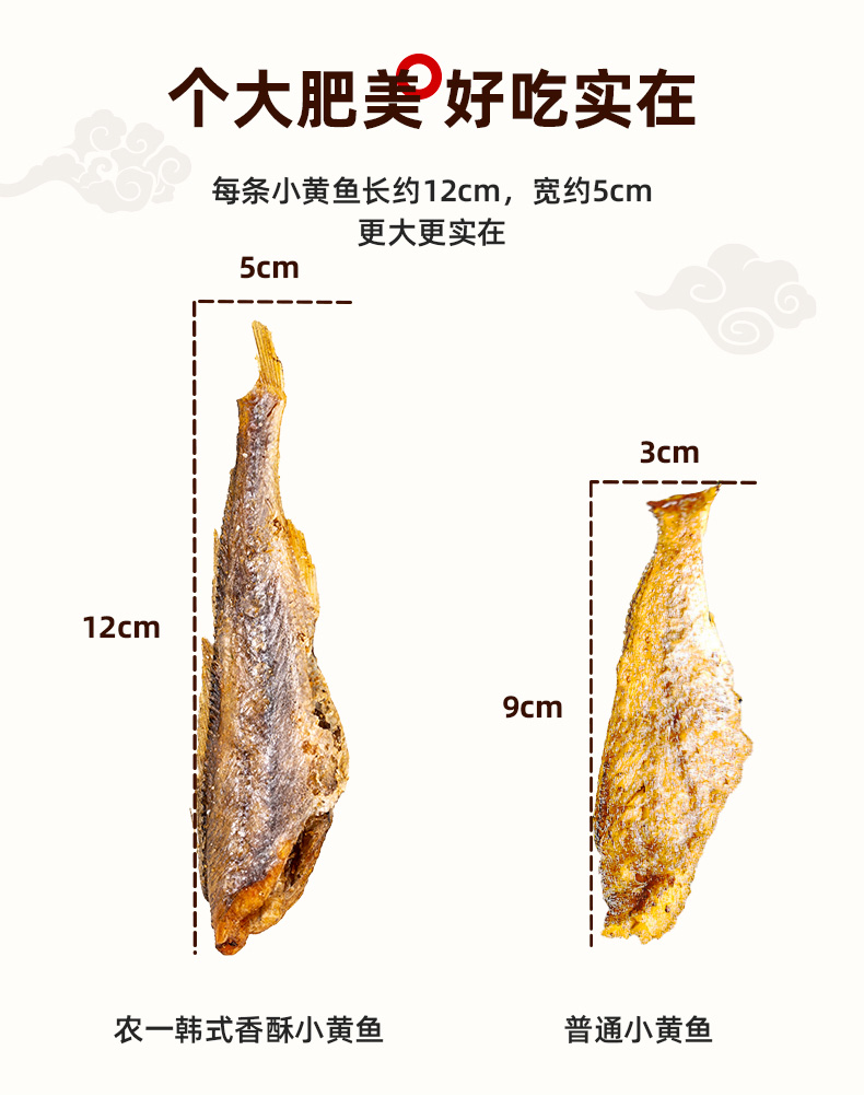 农一香酥小黄鱼70g*2袋