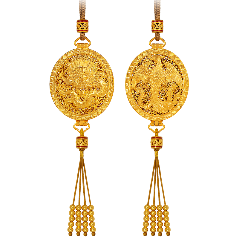 中国 骨董品 【大明成化年製 】黄交趾 龍鳳文 吉祥如意耳 壺