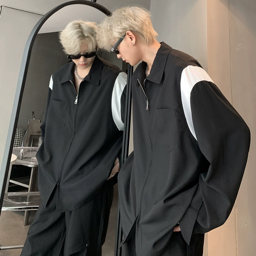 Сексуальная рубашка, наращивание волос, изысканный стиль