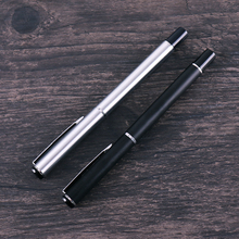 【带笔头+吸墨器】可加墨钢笔式银毛笔