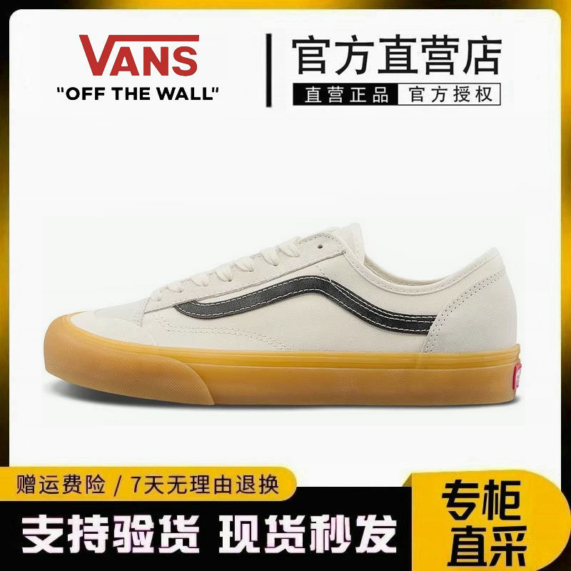 Vans Women's Shoes Style 36 Sf Raw Rubber Sole White Shoes Vans Couple Casual Canvas Sneakers Men's Shoes Vans Women's Shoes Style 36 Sf Raw Rubber Sole White Shoes Vans Couple Casual Canvas Sneakers Men's Shoes