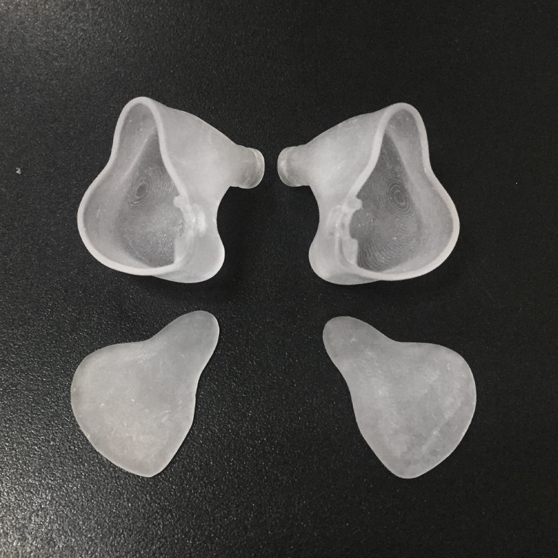 DIY music headphone shell 3D printing resin shell male model not later machined mmcx mother seat holes