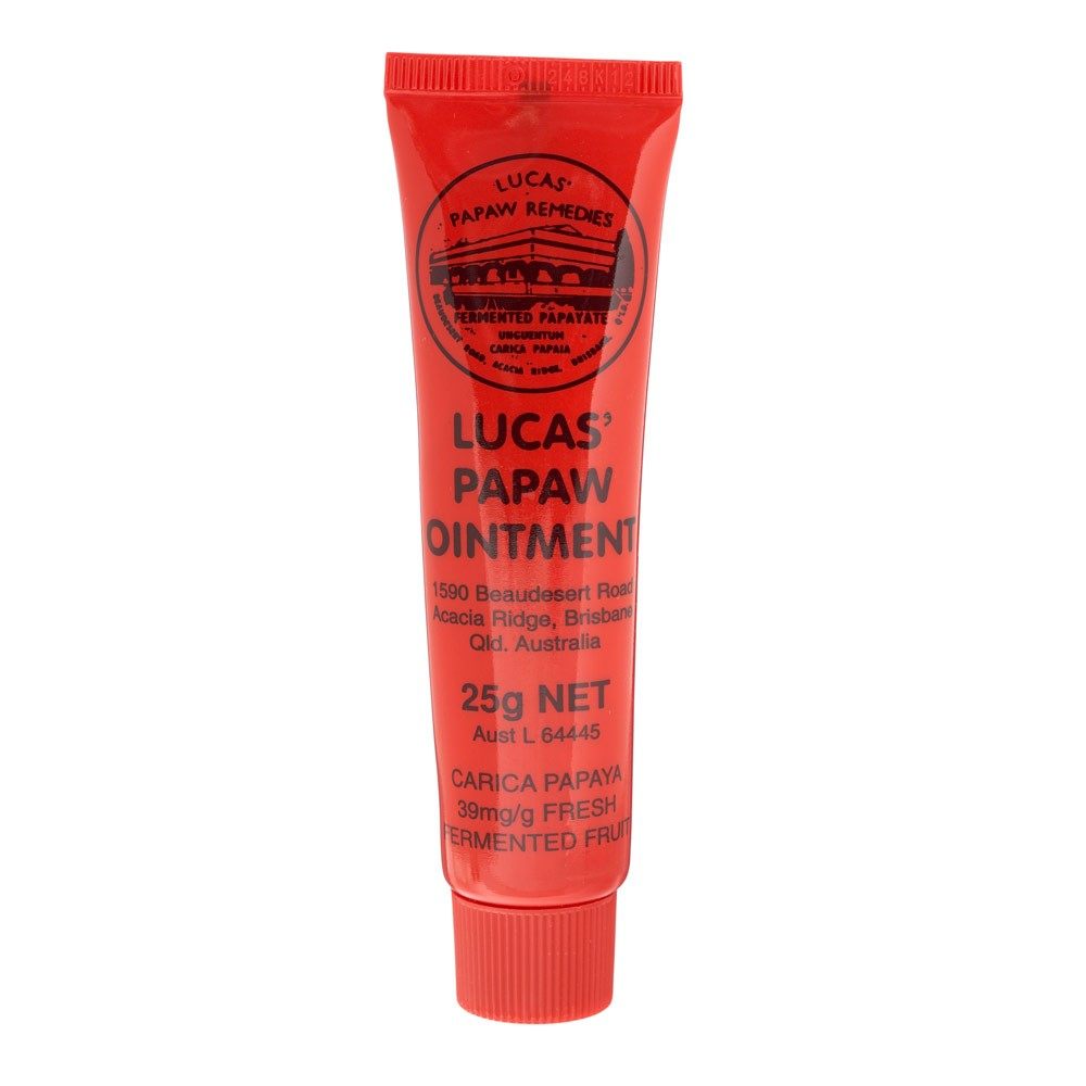 Australia Direct Mail Lucas Papaw Papaya Cream Magical Universal Papaya Cream Moisturizing Moisturizing Lip Balm 25g