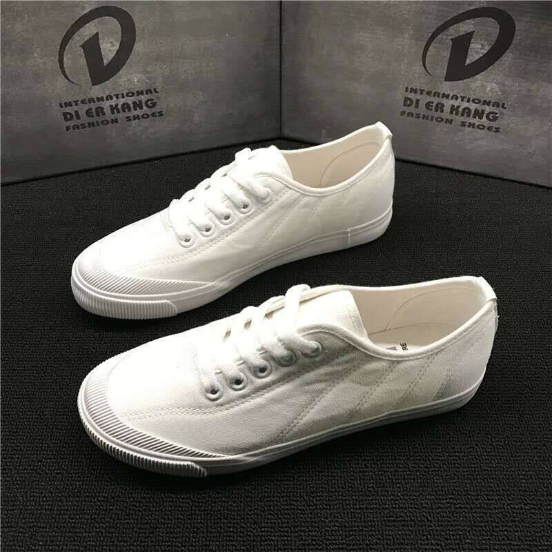 Net Red Fast Hand Red Man Sky You The Same Shoes Fall Casual Shoes Spirit Society Little Guys Bean-Bean Shoes Men Little White Shoes