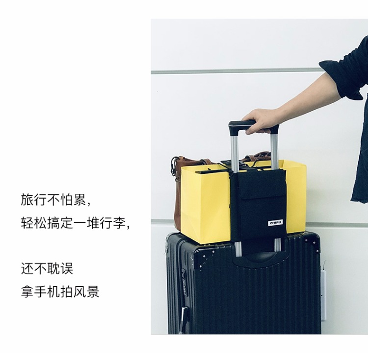Quần áo thông minh hành lý cố định túi xách xe đẩy vali trường hợp xách tay vali chống rơi phụ kiện dây đeo túi du lịch nhẹ - Phụ kiện hành lý vỏ bọc vali