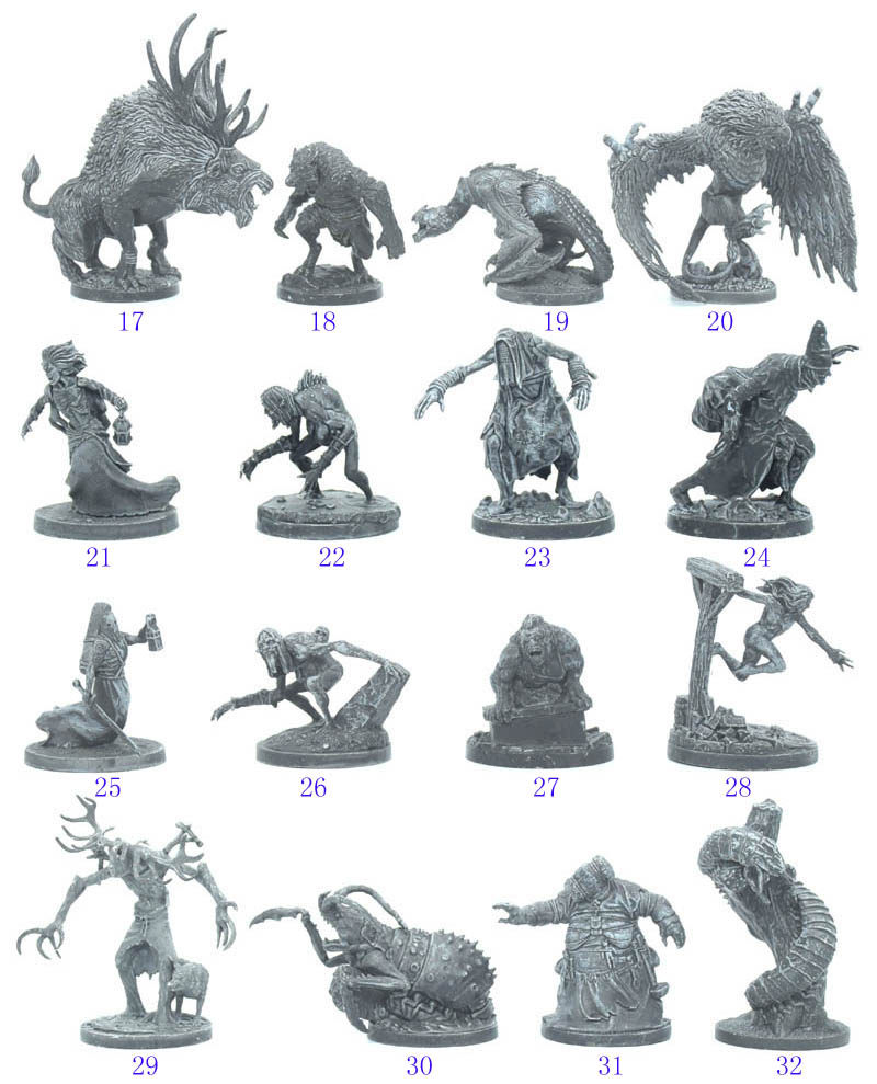 全网首发！巫师3桌游模型测评🔥鹿角怪到龙蛇虫鹰怪物全解析，这波入坑值不值？-其它棋牌-淘宝好物网, image size:800x989