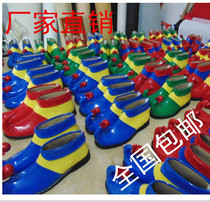 Halloween Hilarious Clown Shoes Horse Dramatisation Costume Balls Adults Children Big Round Heads Cartoon Clowns Performance Shoes