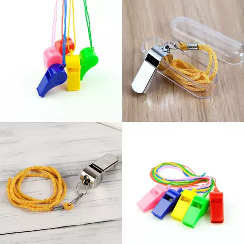 Пластиковый металлический свисток, пищевая добавка с железом из нержавеющей стали, xэллоуин