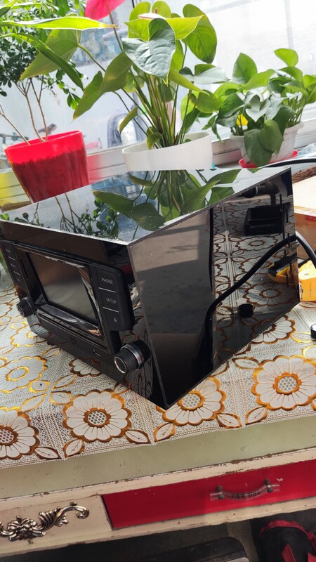 Volkswagen Golf High 7 High 6 Lamando Cd Radio Box Shell Modification for Home Audio Amplifier, Non-Wood