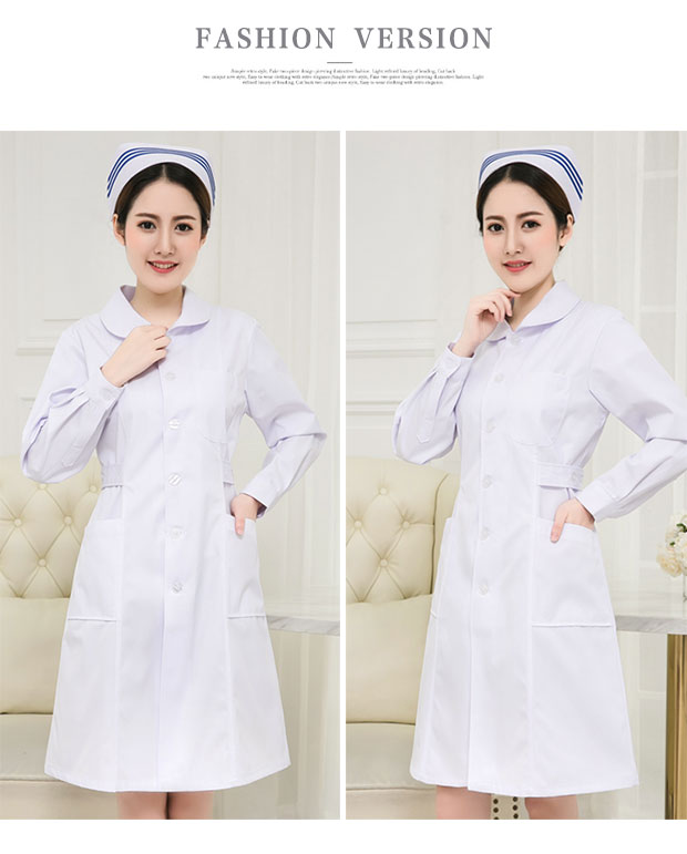 Y tá mặc áo ngắn tay mùa hè nữ trắng áo trắng tay dài mùa đông mặc quần yếm rộng quần legging nữ