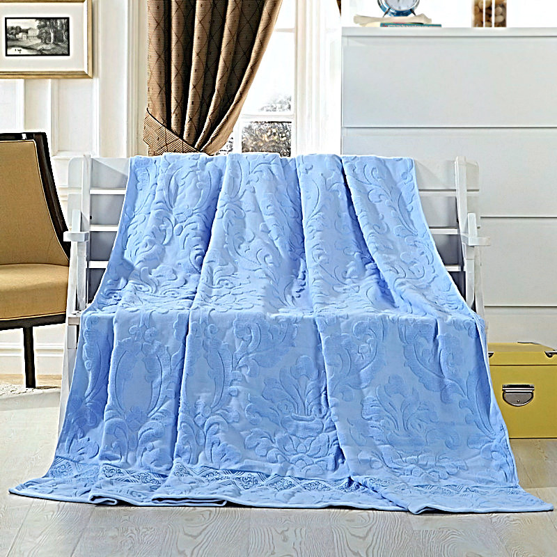Jielia old Shanghai towels are summer thin old-fashioned nostalgic cotton blankets air conditioned by double cotton towel blankets