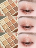 Novo Earth Color девять -колорные диски для век Super Fire Cheap Authentic Student Party 2021 Новая нишевая бренда