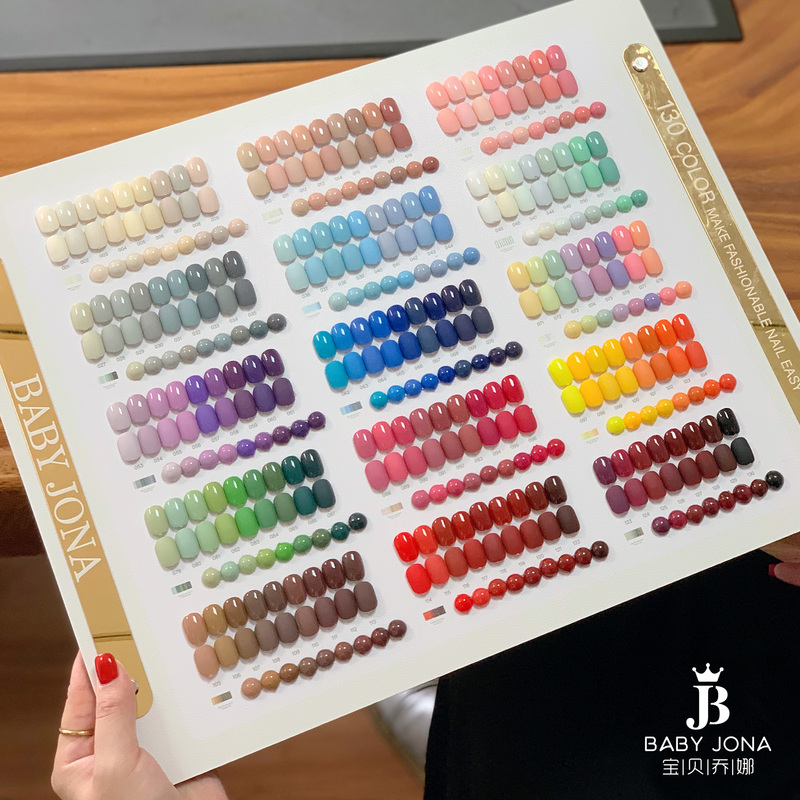 Baby Joana 130 Colors National Color Collection Full Solid Color 2026 New Solid Color Large Set Nail Polish Gel for Nail Salons