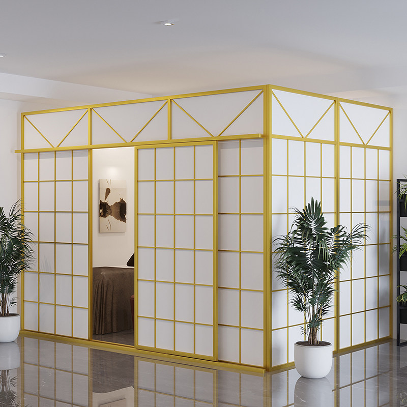 Beauty Salon Studio Bag Room Partition Wall Divider Beauty Parlor Mealshop Wellness House Iron Art Shelter Screen Customisation-Taobao