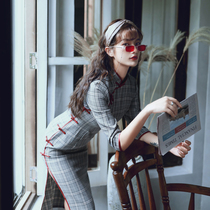 Old Shanghai cotton and hemp cheongsam 2021 new retro young girl can wear daily modified version of the dress summer