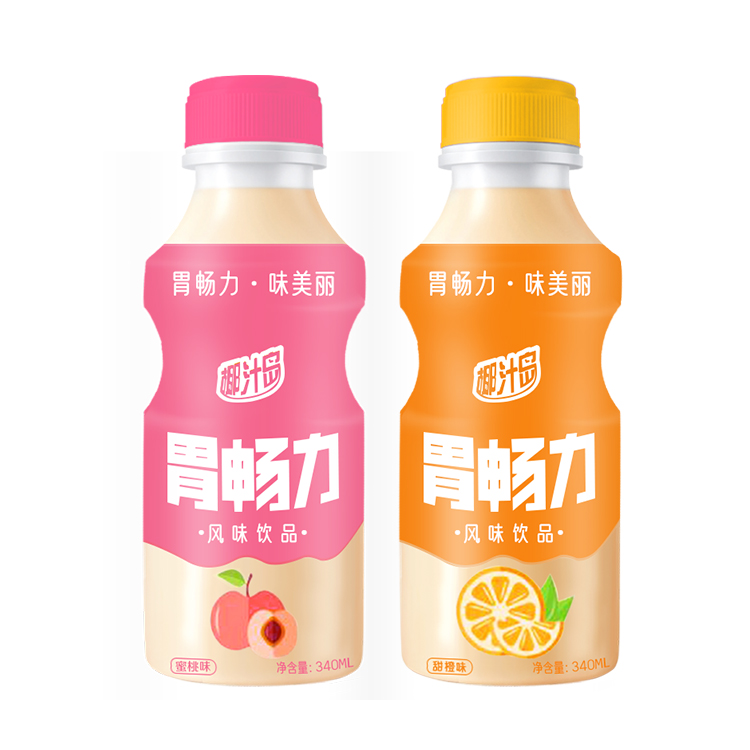 【椰汁岛】益生元早餐乳酸菌酸奶338ml*6