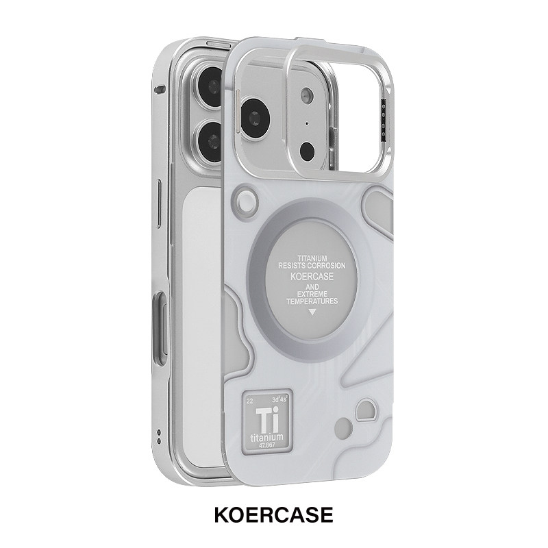 Titanium Element Graphic Stand iPhone Case