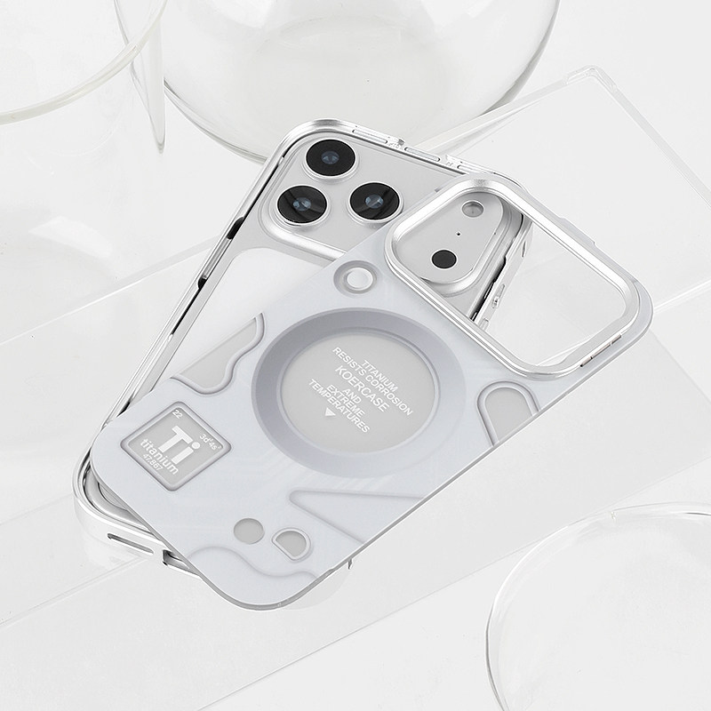 Titanium Element Graphic Stand iPhone Case