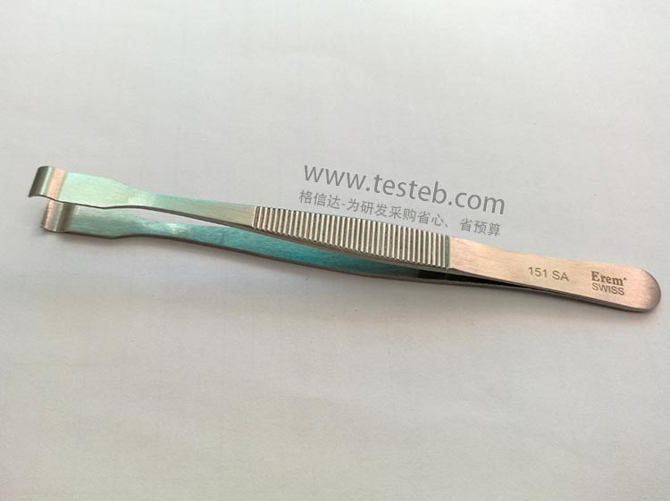 Swiss Enry Erem 151SA Tweezers Round Head Diameter 3-6mm clip cylindrical object SMD elements
