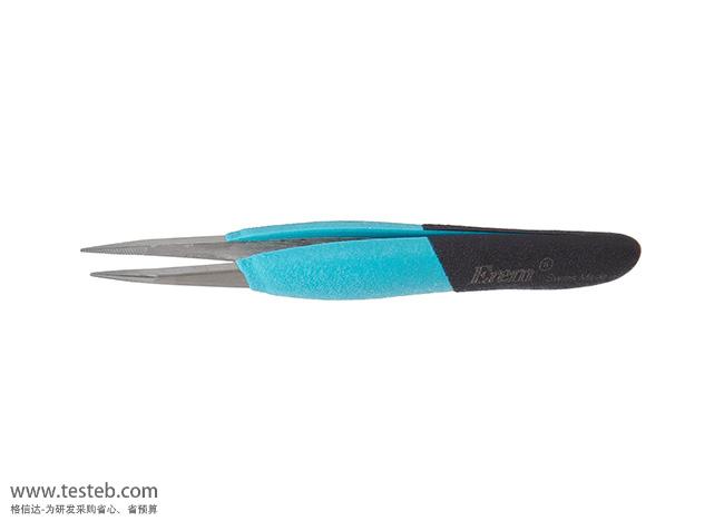 Swiss Enry Erem E00DSA tweezers pointed serrated straight and hard EOODSA antistatic foam handle