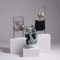 Underwear store small display display rack mens and womens underwear bra window desktop decoration small shelf display rack