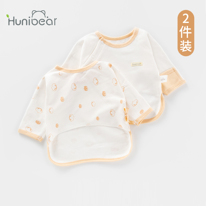 Newborn clothes Summer thin beginns baby pure cotton No bones blouses Spring autumn baby lingerie monk clothes semi-back clothes