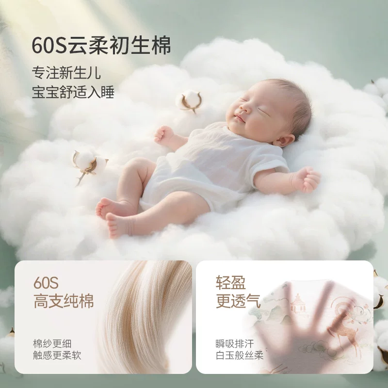 [Pregnant Mother’s Gifts 2.0 - Starting from 39.9 for new customers] Happy Bear Newborn Jumpsuit Baby Harness Gift Box