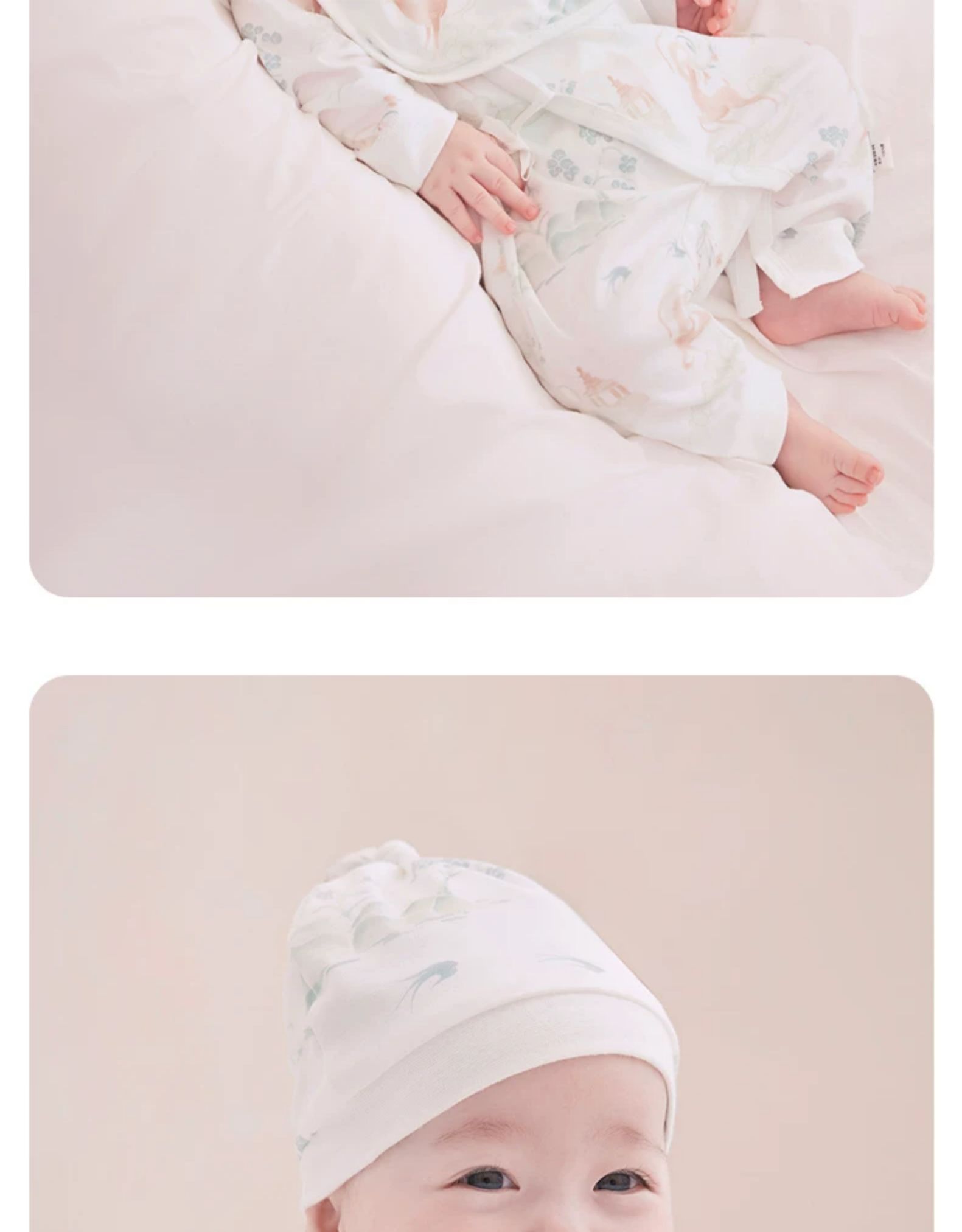 【Pregnant Mom Gift 2.0 - New Customers Starting at 39.9】Happy Bear Newborn Romper Baby Jumpsuit Gift Box Set — 36