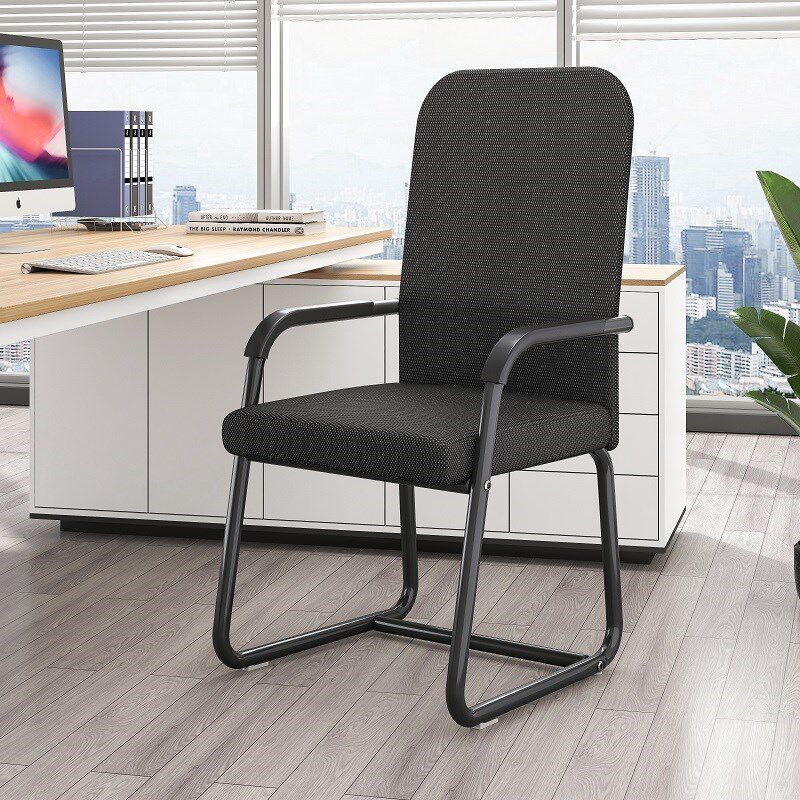Office chair Comfort Long Sitting Meeting Seat Staff Study Chair Computer Chair Students Home Mahjong Backrest Stool Chair